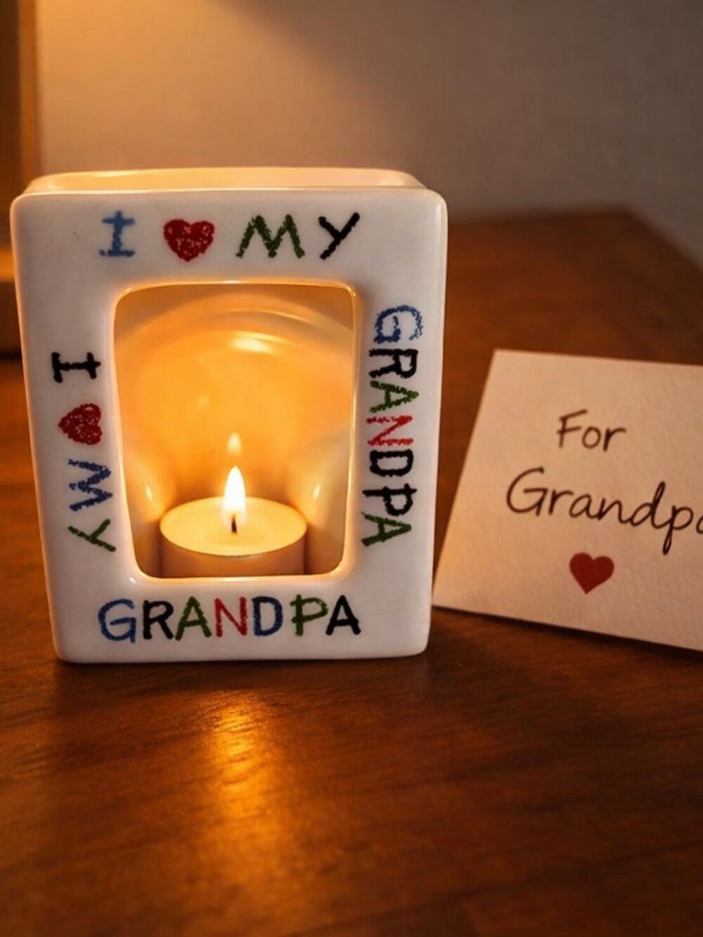 FREE w bundle of 2 + I love my Grandpa Ceramic Picture Frame
